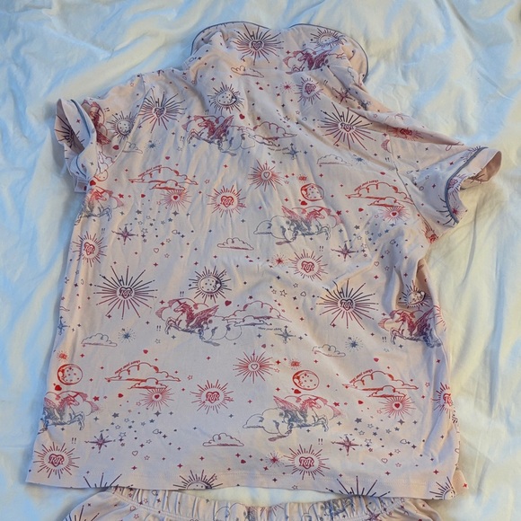 Roller Rabbit Pink Short Pajama Set - Picture 5 of 9